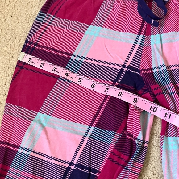 Tommy Hilfiger 100% cotton pajama pants, sleep lounge, plaid, adjustable xs/s - Picture 5 of 7